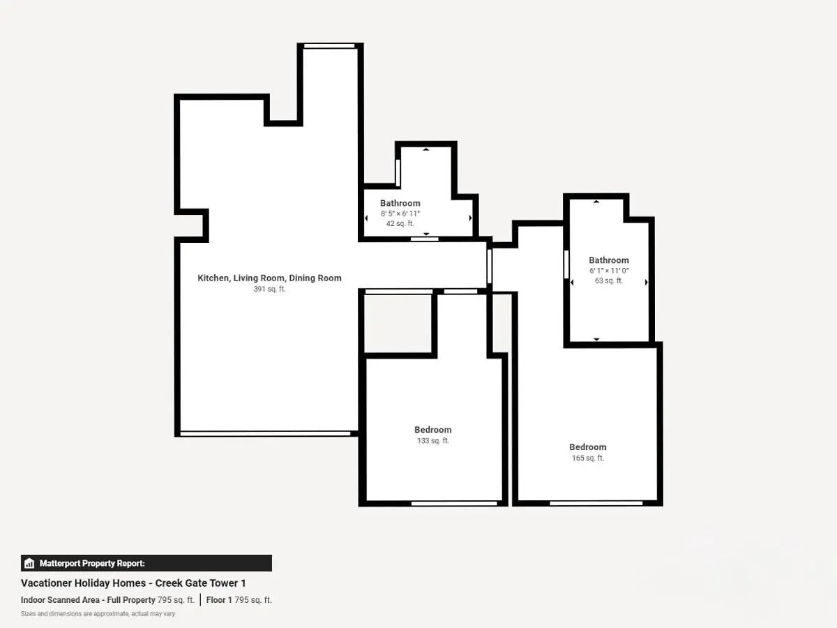 Creek Gate - Stunning Two Bedroom In Creek Harbour Dubai Apartment